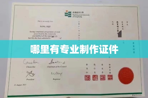 吉林哪里有专业制作证件